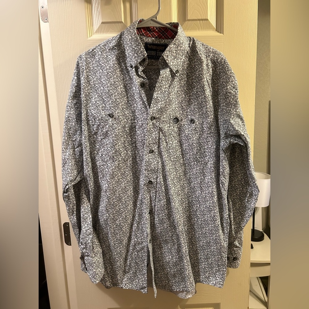 Men’s Wrangler George Straight Button Up